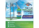 Flame King 1LB Refillable Cylinder Kit For Camping, Grilling, Propane Use. Fixed Price $101.99.