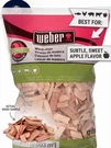 Weber Apple Wood Bbq Smoking Chips 2 Lb Outdoor Grilling Pellets Fuel Meat Fish. Fixed Price $9.99.