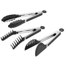 Nylon Tipped Tongs - Set Of 3 By Chef Pride. Fixed Price $22.39.