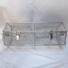 Skyflame Stainless Steel Rotisserie Grill Basket Universal Fit Square Hex. Fixed Price $50.00.