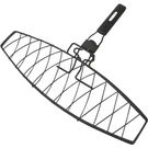 (1)-ONWARD Grillpro 6.25" W. X 16.75" L. Chrome-plated Steel Fish Basket. Fixed Price $25.99.