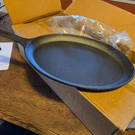 Hawok Cast Iron Fajita Plate Sizzler Pan Pre-seasoned Skillet, 6 Pc.. Fixed Price $45.97.