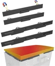 4 Pack Magnetic Wind Guards For 28" Blackstone Griddle Accessories, Screens. Fixed Price $40.50.