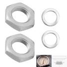 2PK For Tel-tru Thermometer Installation Kit P/n 4903101 1/2" Npt W. Fixed Price $15.50.