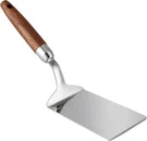 Stainless Steel Spatula With Wooden Handle, Nonstick 10.2"X3.3"X4.5", Silver. Fixed Price $17.58.