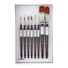 Kingart Precision-golden Taklon Paint Brush Set 8 Assorted. Fixed Price $64.83.