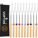 10 Pcs Marshmallow Roasting Sticks For Fire Pit Long 32INCH, Smores Sk.... Fixed Price $15.69.