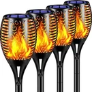 Tomcare Solar Lights Outdoor 99 Led Higher & Larger Flickering Flame Torch. Fixed Price $44.00.