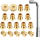 Wadeo Natural Gas Orifices Nozzle Conversion Kit, Diy Burner Parts Brass Jet. Fixed Price $25.95.