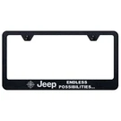 Jeep Endless Laser Etched Logo Stainless Steel License Plate Frame. Fixed Price $40.95.