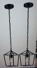 2-PACK Farmhouse Pendant Lights Kitchen Island, Black Fixtures. Fixed Price $84.97.