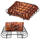 Stainless Steel Holds Up To 4 Full Racks Of Ribs For Smoking Smoker. Fixed Price $22.89.