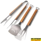 Officially Licensed Bbq Tool Set Stainless Steel Sportula Tongs Grill Fork Gift. Fixed Price $76.54.