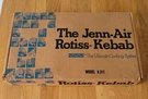 Jenn-air Model A311 Rotisserie Kebab Grill Set With Skewers.. Fixed Price $45.00.