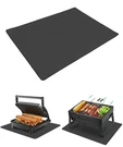 Unco- Under Mats For Outdoor Grill, X 36", Black 48"L 36"W,. Fixed Price $17.35.
