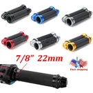 For Yamaha Honda Kawasaki Bmw Motorcycle 7/8" Grips Handle Bar Rubber Gel. Fixed Price $9.50.