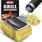 Grillart Bristle Free Brush 17 Bbq Cleaner Replaceable Head Scraper Black. Fixed Price $81.99.