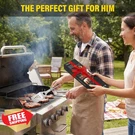 Yekale Bbq Tools Accessories Set 5PC Grilling Utensils Sliver. Fixed Price $34.99.