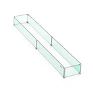 Skyflame Fire Tempered Glass Wind Guard For Outdoor Linear Pits, Thi.... Fixed Price $226.79.