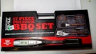 Backyard GRILL-17 Piece Bbq Tool Set-with Digital Temp Fork-steel & Wood Handles. Fixed Price $25.32.
