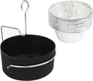 Grease Tray Cup And Clip Fits Charbroil/kenmore Gas Grill,. Fixed Price $20.50.