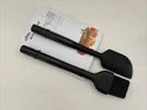 New Kitchenaid 12 Inch Basting Brush And Scraper Spatula Black Silicone. Fixed Price $48.75.