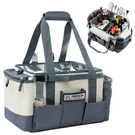 Large Grill Caddy - Bbq Tailgating Accessories Insulated Condiment Holder Cam. Fixed Price $42.33.