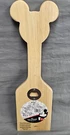 Disney Mickey Mouse Wooden Grill Scraper With Steel Bottle Opener Never Used 16". Fixed Price $21.99.