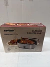 Sunvivi Roaster Oven, Electric With Viewing Lid, 28LB 24-QUART. Fixed Price $69.99.