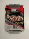 Weber Deluxe Grilling Pan Stainless Steel 6435 Metal Grille 17.4" 11.8". Fixed Price $32.99.