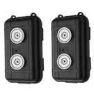 Ziopetru Pack Magnetic Key Holder Box - 5.12 3.15 1.58 Inches, Black. Fixed Price $21.66.