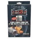 A-maze-n Smoker Combo Pack 6" Tube Pellets Starter Gel Stainless Steel Bbq Tool. Fixed Price $14.95.