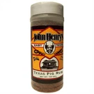 John Henry's Texas Pig Rub, Bbq Barbeque Seasonings, Outdoor Grilling. Fixed Price $17.99.