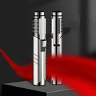 1800 High Temperature Spray Gun Butane Gas Lighter Metal Outdoor Windproof Blue. Fixed Price $20.99.