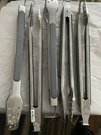 5X Expert Stainless Steel 17 1/2" Inch Locking Tongs Bbq Grilling New. Fixed Price $69.99.