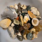 3 Lb Lot Of Self Tumbled Stones/ Rocks From The Pacific Nw. Fixed Price $38.00.