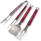 Youthefan Virginia Tech Hokies Bbq Tool Set 3-PIECE Sportula Tongs Fork. Fixed Price $29.95.