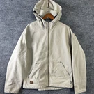 Vintage Sorel Work Jacket Men's Xl Ivory Insulated Hooded Canvas. Fixed Price $50.00.