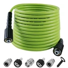 Lycortrade Pressure Hose For Power Washer, 5800 Psi 100FT, Green. Fixed Price $86.16.