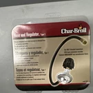 Char-broil Hose And Regulator Type 1 Model 4657 Black Rubber Metal. Fixed Price $18.57.