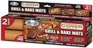 Gotham Steel Reusable Non-stick Copper Bbq Grill & Baking Mats 2 Pack,. Fixed Price $24.99.