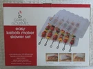 Grand Gourmet Easy Kabob Maker Skewer Set Six Channel + New Gift Idea. Fixed Price $14.99.