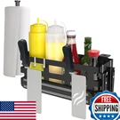 Blackstone Griddle Caddy Prep Cart Storage Magnetic Tool Paper Towel Holder. Fixed Price $67.18.