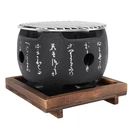 Fockety Japanese Bbq Grill, Mini Portable Food Charcoal Barbecue Stove, Small. Fixed Price $59.23.