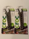 Lot 2 Joie Msc Croc Bbq Clips Stainless Steel Asparagus Veggie Grill Tongs New. Fixed Price $14.97.