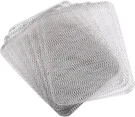 Luxshiny Bbq Grill Mesh Mat: 10PCS Disposable Aluminum Topper Broiler N.... Fixed Price $27.44.