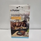 Polder Digital Touch-screen Bbq Grill & Smoker Thermometer W/ultra Probe. Fixed Price $11.95.