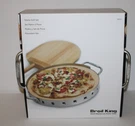 Broil King Imperial Series 13" Stainless Steel Pizza Stone Grill Set. Fixed Price $49.99.