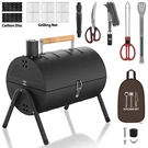Folding Charcoal Barbecue Grill & Tool Bbq Stainless Steel Camping Yard Portable. Fixed Price $69.99.