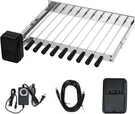 Skyflame Stainless Steel Electric Barbecue Shish Kabob Skewer Set With 9PCS. Fixed Price $128.42.